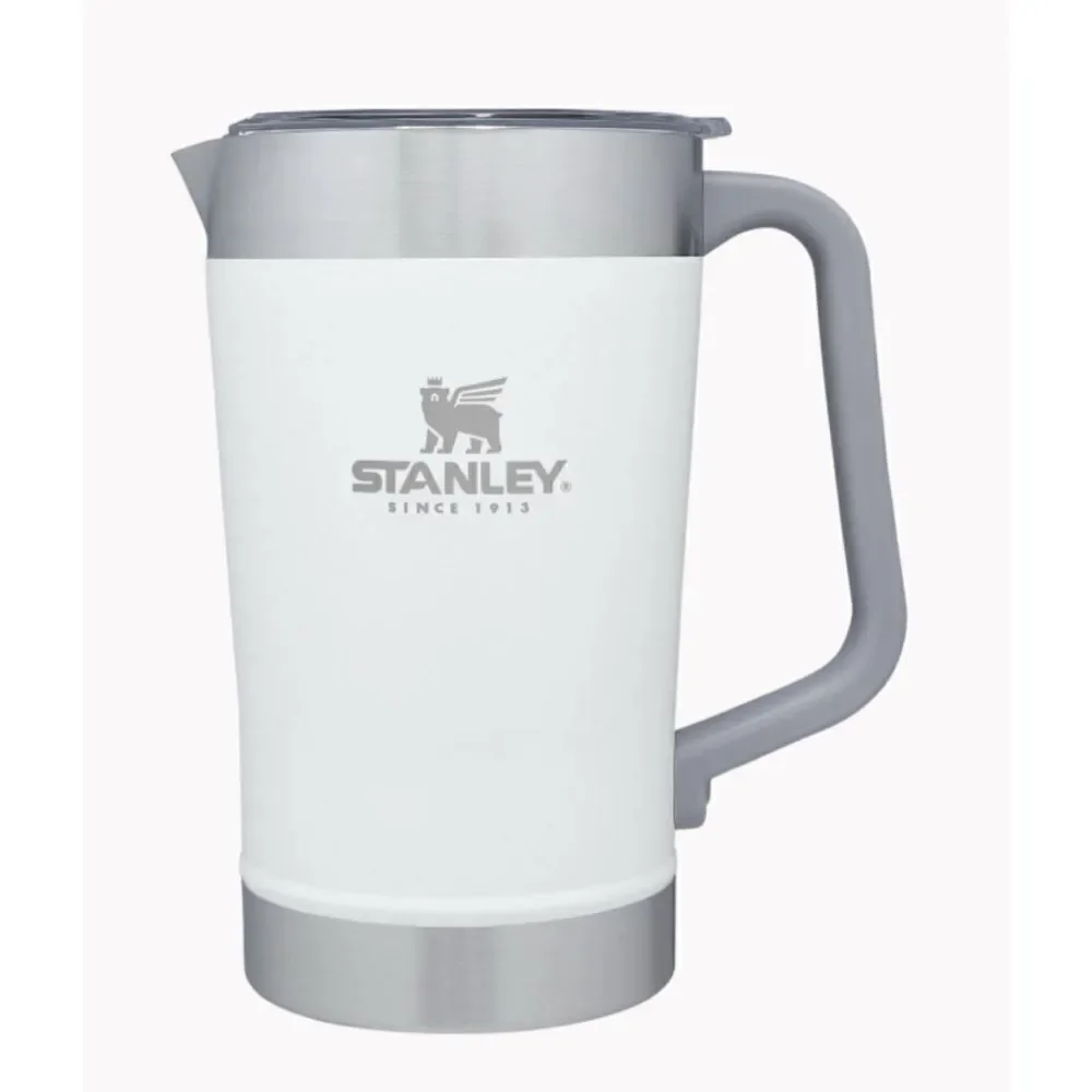 Stanley 64oz Classic‎ Stay Chill Pitcher, POLAR WHITE